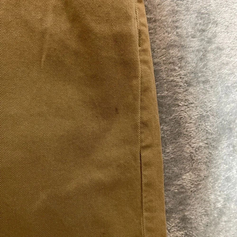 Signature Levis Mens Straight Leg Khaki Jean 36x32 Smart Casual Elevated Relaxed